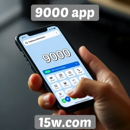Desempenho do 9000 app em dispositivos móveis