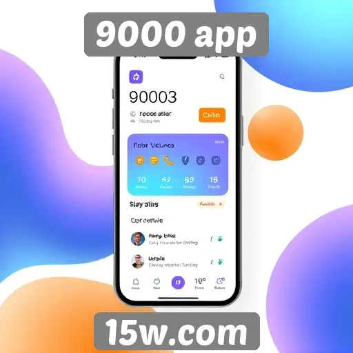 Interface do 9000 app melhora experiência do usuário